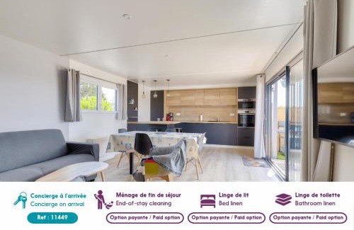 Bretignolles-sur-Mer Chalet De Esquí | Résidence avec piscine, chalet pour 4