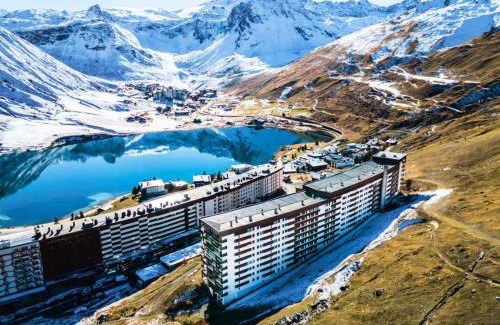 Tignes le Lac Apartamento | Résidence Bec Rouge - Appartement lumineux·Accès direct pistes·Balcon MAE-2484