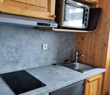 Les Avanchers-Valmorel Apartamento | Résidence Cristallin - Le Cristallin 34 - Joli 2 pièces, classé 2 étoiles MAE-1024