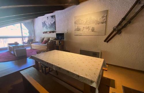 Les Deux Alpes Apartamento | Résidence Diamant 1 - Appartement atypique PLEIN CENTRE avec garage privatif et internet MAE-5271