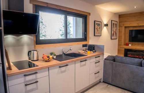 Les Orres Chalet De Esquí | Résidence Domaine Du Loup Blanc - Appartement de standing pour 8 personnes MAE-4514