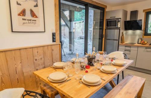 Les Orres Chalet De Esquí | Résidence Domaine Du Loup Blanc - Appartement de standing pour 8 personnes MAE-4514