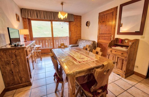 Flumet Apartamento | Résidence Le Schuss 1 - Appartement sur le front de neige des Evettes MAE-2734