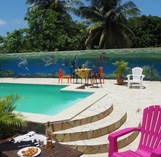 Sainte-Anne Apartamento | Résidence Fruit de la Passion Rose