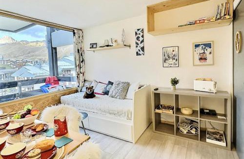 Le Lavachet Apartamento | Résidence Home Club - Studio cabine très agréable, exposé plein Sud avec vue sur la Grande Motte MAE-2964
