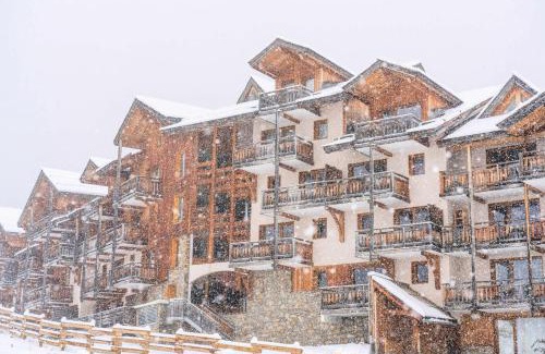 Les Orres Apartamento | Résidence Le Parc Des Airelles - Chaleureux T2 avec superbe vue sur les pistes MAE-3621