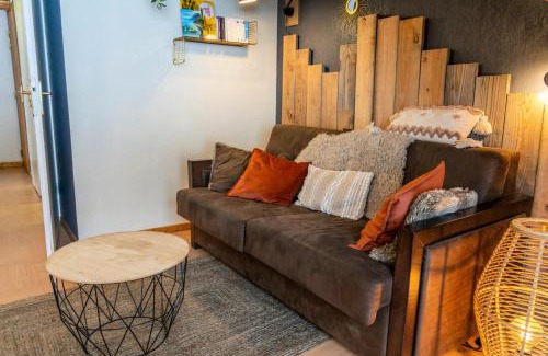 Les Orres Apartamento | Résidence Le Parc Des Airelles - Chaleureux T2 avec superbe vue sur les pistes MAE-3621