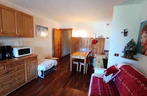 Montgenevre Apartamento | Résidence Le Sommet - Appartement avec terrasse et jardinet - Belle vue - Parking couvert MAE-9094
