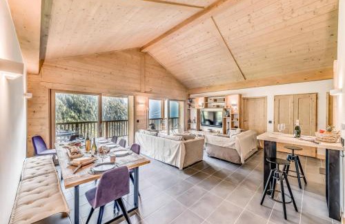 Champagny-en-Vanoise Apartamento | Résidence Les Nouveaux Alpages - Appartement 4 avec accès au SPA MAE-6664
