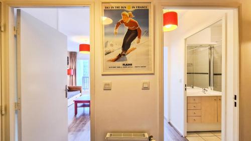 Flaine Apartamento | Résidence Les Pleiades - Appartement confortable avec cabine · Centre station · Balcon · Parking couvert MAE-7366