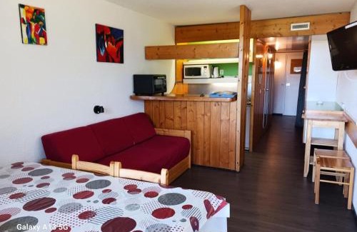Arc-1800 Apartamento | Résidence Pierra Menta - Studio 5 personnes proche des pistes et des commerces dans le village du Charvet à Arc 1800 MAE-2197