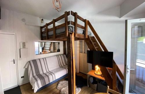 Bareges Apartamento | Résidence Rioulet 1 - Très beau studio avec mezzanine et balcon proche du centre de Barèges MAE-1124