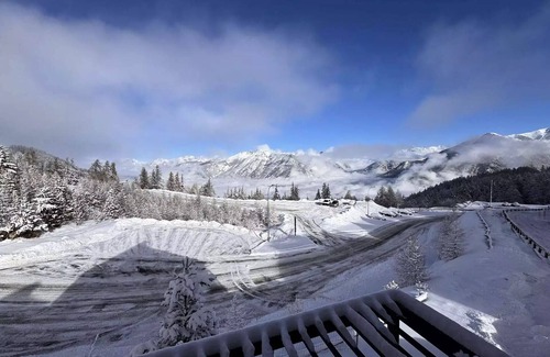 Risoul Apartamento | Résidence Terrasse De Risoul - Magnifique chalet de standing neuf avec vue panoramique au départ du téléski