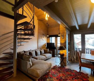 Val-d'Isere Apartamento | Résidence VAL VILLAGE, skis aux pieds, Duplex 3 chambres 75 m2 - by MONTBLANC LODGE