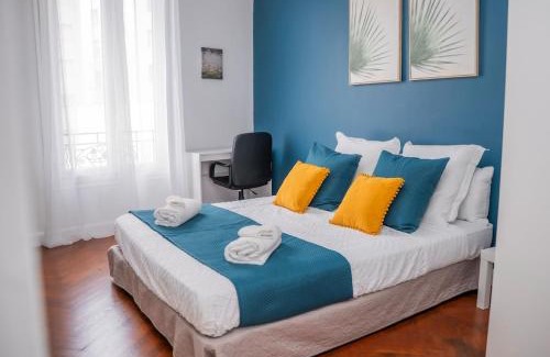 La Madeleine Apartamento | Rêve Bleu de Nice - Terrace - Beach & Tram 5 min