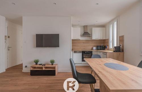 Quartier des Eaux-Claires Apartamento | R'Apparts T2 Refuge Chic