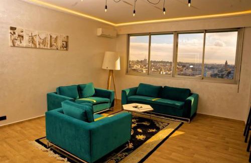 Quartier Des Orangers Apartamento | Rabat vue du ciel N° 2, majestueux et panoramique centre ville