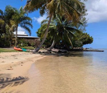 Teahupoo Casa | RAIATEA - The BEACH HOUSE - plage sur le lagon !