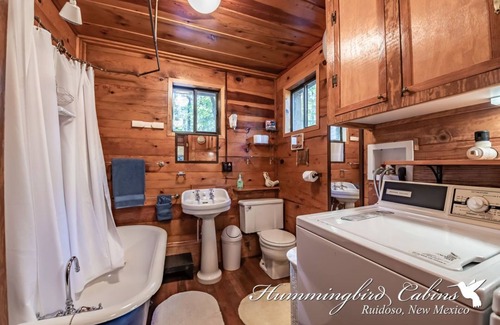 Ruidoso Cabina | La cabaña más linda de Rainbow Oaks en Upper Canyon 'en 3 acres