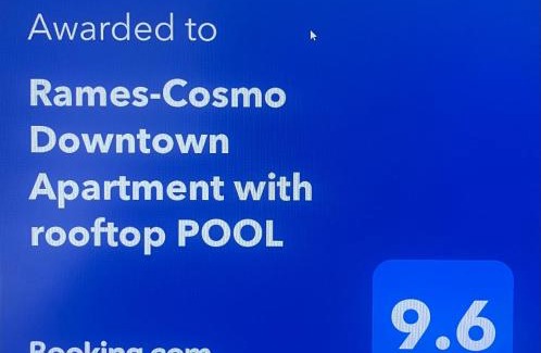Erzsebetvaros Apartamento | Rames-Cosmo Downtown Apartment with rooftop POOL
