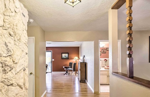 Holiday Shores Casa | Ranch-Style Bullhead City Home: Private Patio