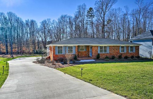 Lake Jeanette Casa | Ranch-Style Home 7 Mi to Downtown Greensboro!