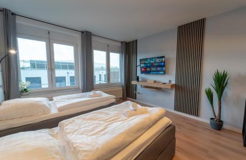 Fellbach Apartamento | RANGE - Apartments - Küche - WLAN - Netflix - bis zu 7 Personen