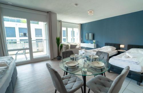 Fellbach Apartamento | RANGE - Apartments - Küche - WLAN - Netflix - bis zu 7 Personen