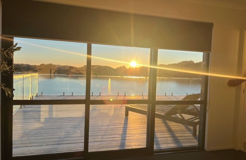Raglan Casa | Rangitahi paradise. A modern 4 bedroom home overlooking the estuary in Raglan.