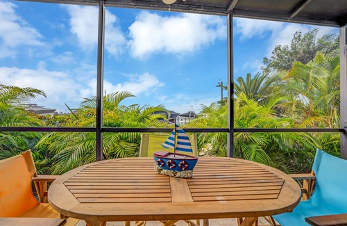 Key Largo Casa | Rare Bayfront End Unit in Moon Bay, Unmatched Sunsets, Boat Slip, Pool, Beach