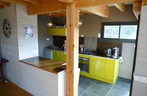 Vier-Bordes Chalet De Esquí | Vista impecable de chalet de madera contemporánea rara a 1000m Alt a 6 km Statio