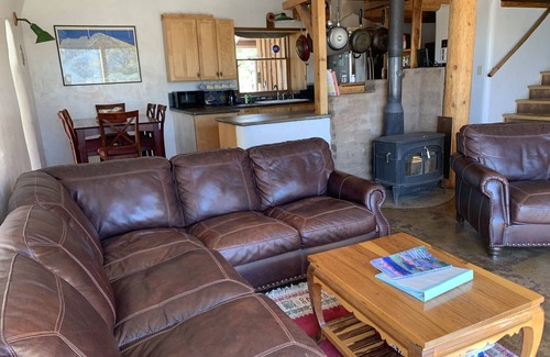 Baca Grande Casa | Rare Find! Quiet, Strawbale Home with Epic Mountain Views and Hiking