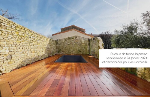 Saint-Medard-d'Aunis Casa | Rare pearl, farmhouse in La Rochelle 8-11 pers