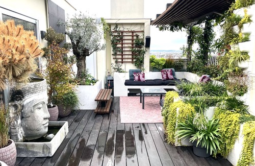 Porte-Dauphine Apartamento | Rare: Rooftop terrace, 360° view on Paris