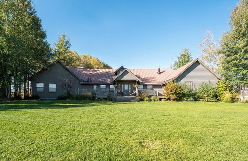 Victor Casa | Rare Teton Ranch: 400 protected acres, private creek, fishing, kayaking, birding