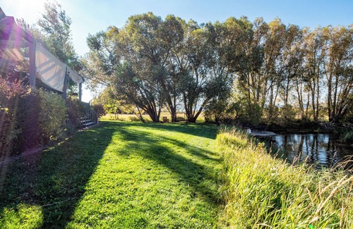 Victor Casa | Rare Teton Ranch: 400 protected acres, private creek, fishing, kayaking, birding