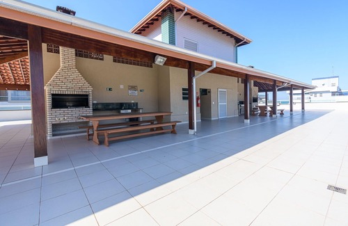 Praia Grande Apartamento | Raridade - Apt próx praia vista mar ar con