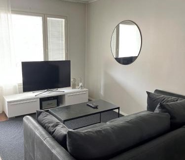 Lehmo Apartamento | Rauhallinen ilmastoitu paritalo, Sauna, Terassi, Autokatos