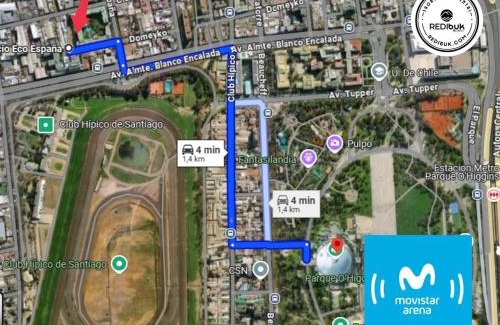 Downtown Santiago Apartamento | Rbk Studio nuevo a pasos de Club Hípico