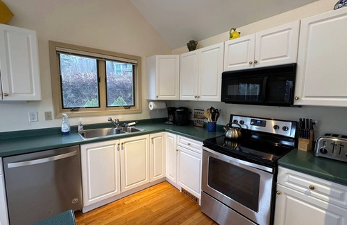 Twin Mountain Casa | RE90 Private riverfront family retreat in Bretton Woods - slopeside home, AC, fast WiFi, and views