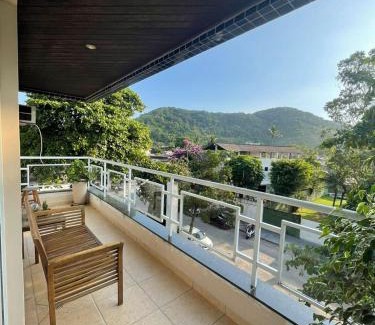 Tombo Apartamento | Recanto Verde-Apto na Praia do Tombo Guarujá