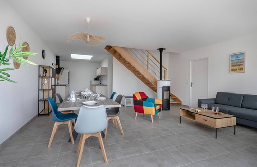 Pornic Chalet De Esquí | A 500m de la playa. Casa reciente en Pornic