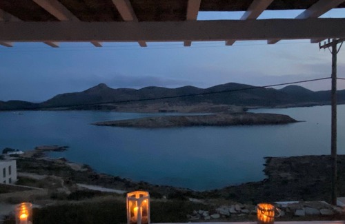 Antiparos Casa | Encantador, Cícladas típica casa de vacaciones con impresionantes vistas de 180 grados al mar
