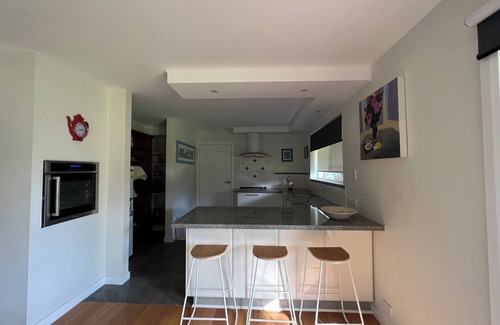 Rye Apartamento | Reconnect with loved ones in this family-friendly place.
