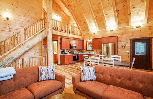 Logan Cabina | Red Fox-Cabaña-Baño Privado-Vista al bosque