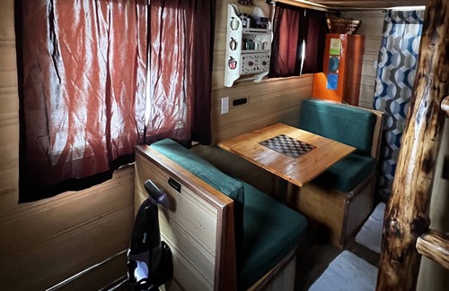 Bois Blanc Island Casa | Red Roof Lodge Jr. - Tiny Home near Lake Huron - HUNT FISH SLED CAMP!