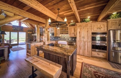 Cody Casa | Red Roof Ranch, is located on 15 acres with stunning mountain and lake views!