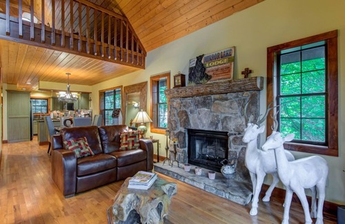 Mirror Lake Cabina | Red Top Treehouse Cabin in Mirror Lake and minutes to downtown-Dog Friendly!