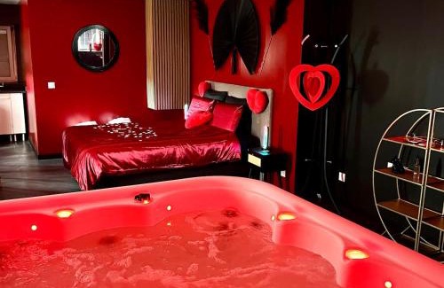 Quimperle Apartamento | Redroom, Spa, Sauna, cheminée, romantique pour 2