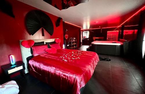 Quimperle Apartamento | Redroom, Spa, Sauna, cheminée, romantique pour 2